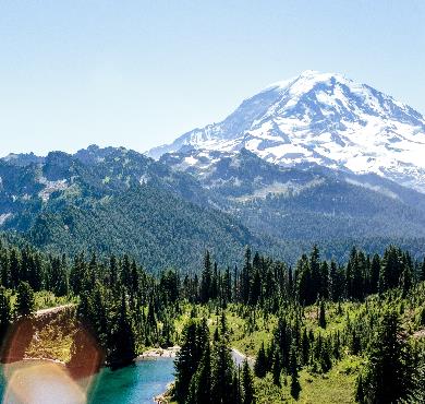 Mount Rainier National Park hiking